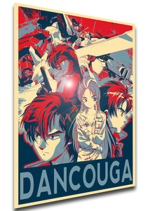 Poster Propaganda - Dancouga Super Beast Machine God - Characters - LL2275 Poster Propaganda - Dancouga Super Beast Machine God - Characters - LL2275
