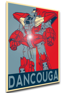 Poster Propaganda - Dancouga Super Beast Machine God - Mecha - LL2276 Poster Propaganda - Dancouga Super Beast Machine God - Mecha - LL2276