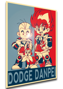 Poster Propaganda - Dodge Danpei - Characters Variant - LL2465 Poster Propaganda - Dodge Danpei - Characters Variant - LL2465