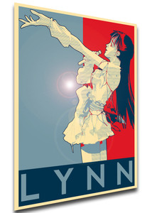 Poster - Propaganda - MA0304 - Macross - Lynn Minmay Poster - Propaganda - MA0304 - Macross - Lynn Minmay