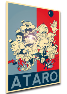 Poster Propaganda - Extraordinary Ataro - Moretsu Ataro - Characters - LL2400