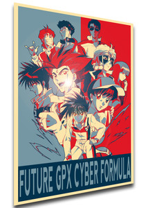 Poster Propaganda - Future GPX Cyber Formula - Characters - LL2458