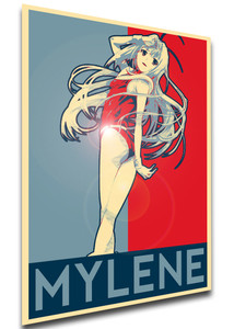 Poster - Propaganda - MA0306 - Macross - Mylene Flare Jenius