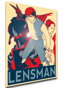 Poster Propaganda - Galactic Patrol Lensman - Characters - LL2259