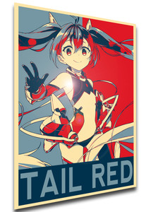 Poster Propaganda - Gonna Be The Twin-Tail - Tail Red - Soji Mitsuka - LL2851