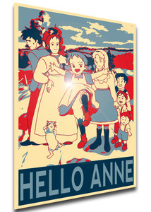 Poster Propaganda - Hello Anne - Before Green Gables - Characters - LL1644 Poster Propaganda - Hello Anne - Before Green Gables - Characters - LL1644