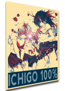 Poster Propaganda - Ichigo 100% - Strawberry - Characters - LL2692 Poster Propaganda - Ichigo 100% - Strawberry - Characters - LL2692