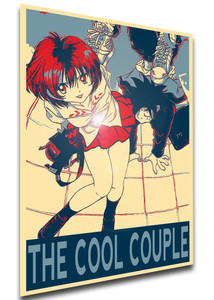 Poster Propaganda - Iketeru Futari - The Cool Couple - Characters - LL3066 Poster Propaganda - Iketeru Futari - The Cool Couple - Characters - LL3066