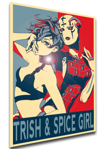 Poster Propaganda - Jojo - Trish Una & Spice Girl - SA0761