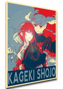 Poster Propaganda - Kageki Shojo - The Curtain Rises - Characters SA0984