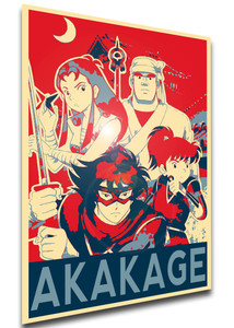 Poster Propaganda - Kamen no Ninja Akakage - Characters - LL2356 Poster Propaganda - Kamen no Ninja Akakage - Characters - LL2356