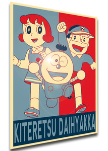 Poster Propaganda - Kiteretsu Daihyakka - Characters - LL2371