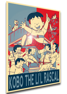 Poster Propaganda - Kobo the Lil Rascal - Characters - LL2614 Poster Propaganda - Kobo the Lil Rascal - Characters - LL2614