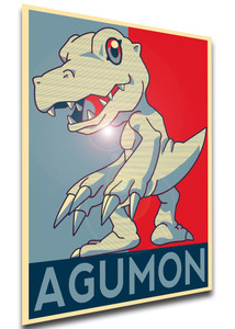Poster - Propaganda - MA0320 - Digimon - Agumon