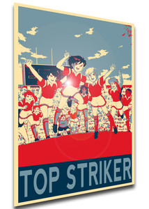 Poster Propaganda - Moero Top Striker - A Tutto Goal - Characters - LL2475 Poster Propaganda - Moero Top Striker - A Tutto Goal - Characters - LL2475