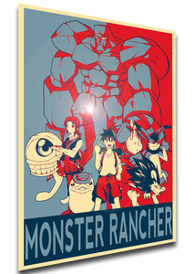 Poster Propaganda - Monster Rancher - Characters - LL3072 Poster Propaganda - Monster Rancher - Characters - LL3072
