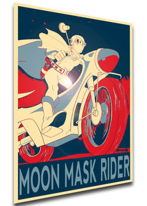 Poster Propaganda - Moon Mask Rider - Gekko Kamen - Characters - LL3073 Poster Propaganda - Moon Mask Rider - Gekko Kamen - Characters - LL3073