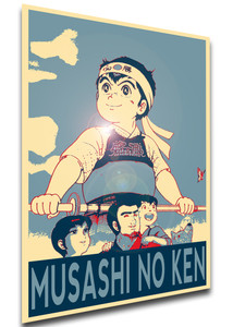 Poster Propaganda - Musashi no Ken - Characters - LL2279 Poster Propaganda - Musashi no Ken - Characters - LL2279