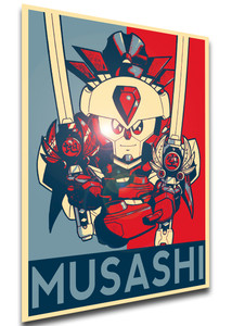 Poster Propaganda - Musashi the Samurai Lord - Protagonist - LL2402 Poster Propaganda - Musashi the Samurai Lord - Protagonist - LL2402