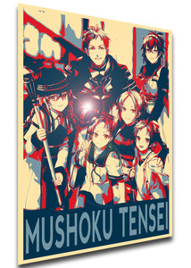 Poster Propaganda - Mushoku Tensei - Characters - LL2294 Poster Propaganda - Mushoku Tensei - Characters - LL2294