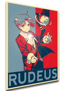 Poster Propaganda - Mushoku Tensei - Rudeus Greyrat - LL2295 Poster Propaganda - Mushoku Tensei - Rudeus Greyrat - LL2295