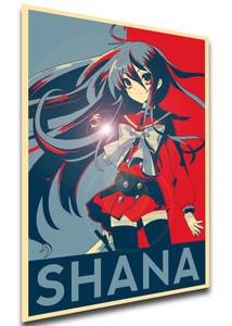 Poster - Propaganda - MA0329 - Shakugan No Shana - Shana variant 4