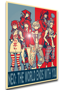 Poster Propaganda - Neo The World Ends With You - Characters - LL2899 Poster Propaganda - Neo The World Ends With You - Characters - LL2899