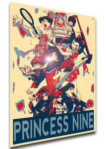 Poster Propaganda - Princess Nine - Characters - LL3020