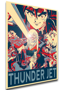 Poster Propaganda - Rai - Thunder Jet Raiders of the Galaxy Empire - Characters - LL2640