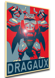 Poster Propaganda - Ring Fit Adventure - Dragaux - LL2591