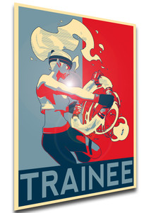 Poster Propaganda - Ring Fit Adventure - Female Trainee - LL2593 Poster Propaganda - Ring Fit Adventure - Female Trainee - LL2593