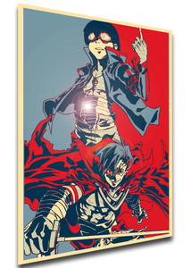 Poster - Propaganda - MA0339 - Full - Tengen Toppa Gurren Lagann - Simon & Kamina Poster - Propaganda - MA0339 - Full - Tengen Toppa Gurren Lagann - Simon & Kamina