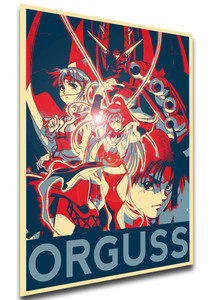 Poster Propaganda - Super Dimension Century Orguss - Characters - LL2251 Poster Propaganda - Super Dimension Century Orguss - Characters - LL2251
