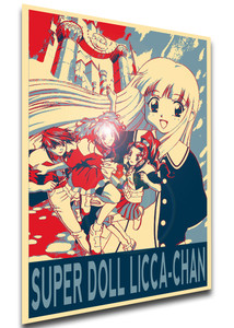 Poster Propaganda - Super Doll Licca-chan - Characters - LL3034 Poster Propaganda - Super Doll Licca-chan - Characters - LL3034