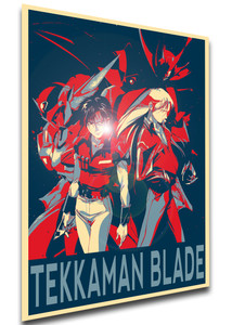 Poster Propaganda - Tekkaman Blade - Teknoman - Characters - LL2620 Poster Propaganda - Tekkaman Blade - Teknoman - Characters - LL2620