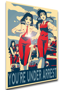 Poster Propaganda - You're Under Arrest - Characters - LL2887 Poster Propaganda - You're Under Arrest - Characters - LL2887