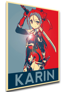 Poster Propaganda - Yuki Yuna Is a Hero - Karin Miyoshi - LL2353