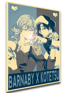 Poster Propaganda Yaoi - Tiger & Bunny - Barnaby x Kotetsu - LL2280 Poster Propaganda Yaoi - Tiger & Bunny - Barnaby x Kotetsu - LL2280
