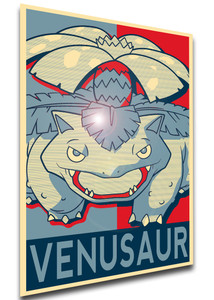 Poster - Propaganda - MA0352 - Pokemon - Venusaur
