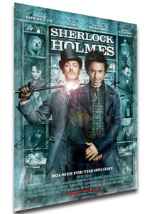 Poster Locandina Film - Sherlock Holmes