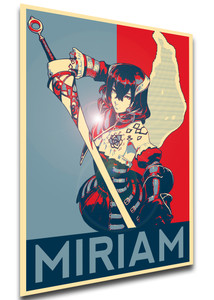 Poster - Propaganda - Bloodstained - Miriam Variant 03 - LL0783 Poster - Propaganda - Bloodstained - Miriam Variant 03 - LL0783