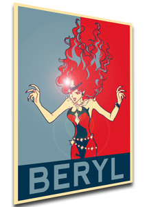 Poster - Propaganda - Sailor Moon - Queen Beryl - LL0798