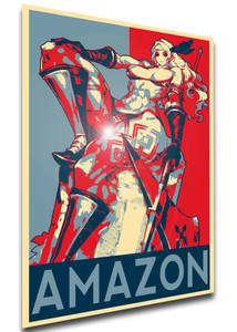 Poster Propaganda - Dragon Crown - Amazon - LL0900