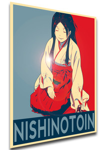 Poster Propaganda - Kakegurui - Nishinotoin Yuriko Variant - LL0883 Poster Propaganda - Kakegurui - Nishinotoin Yuriko Variant - LL0883