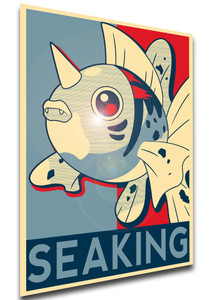 Poster - Propaganda - MA0372 - Pokemon - Seaking
