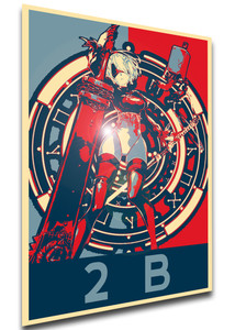 Poster Propaganda - SINoALICE x Nier Automata - 2B Crusher - LL0842 Poster Propaganda - SINoALICE x Nier Automata - 2B Crusher - LL0842