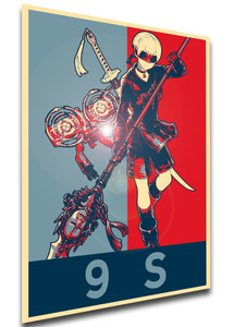 Poster Propaganda - SINoALICE x Nier Automata - 9S Paladin - LL0843