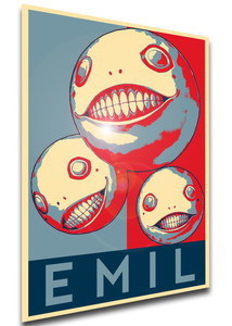 Poster Propaganda - SINoALICE x Nier Replicant - Emil Minstrel - LL0838 Poster Propaganda - SINoALICE x Nier Replicant - Emil Minstrel - LL0838