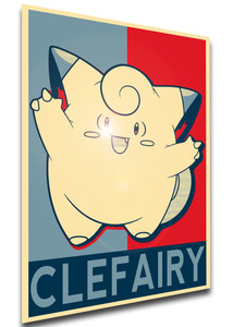 Poster - Propaganda - MA0374 - Pokemon - Clefairy