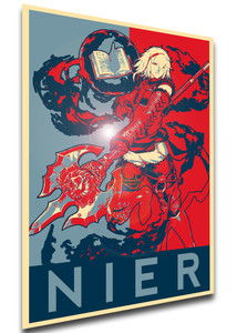 Poster Propaganda - SINoALICE x Nier Replicant - Nier Paladin - LL0835 Poster Propaganda - SINoALICE x Nier Replicant - Nier Paladin - LL0835